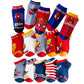 chaussettes-courtes-spiderman-garcon-5-paires-pas-cher-coton