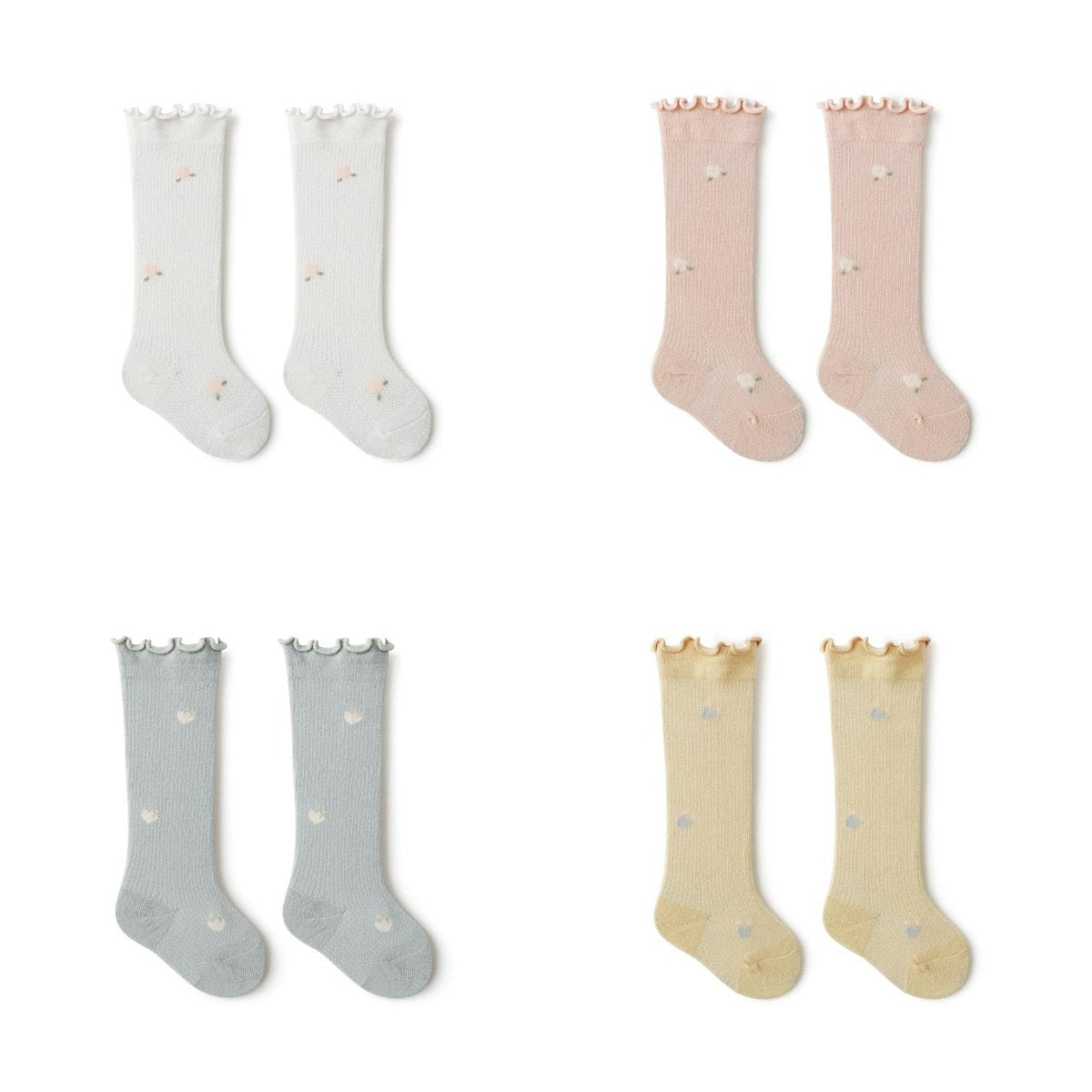 chaussettes-en-coton-doux-bebe-comfortable-elegant-pas-cher