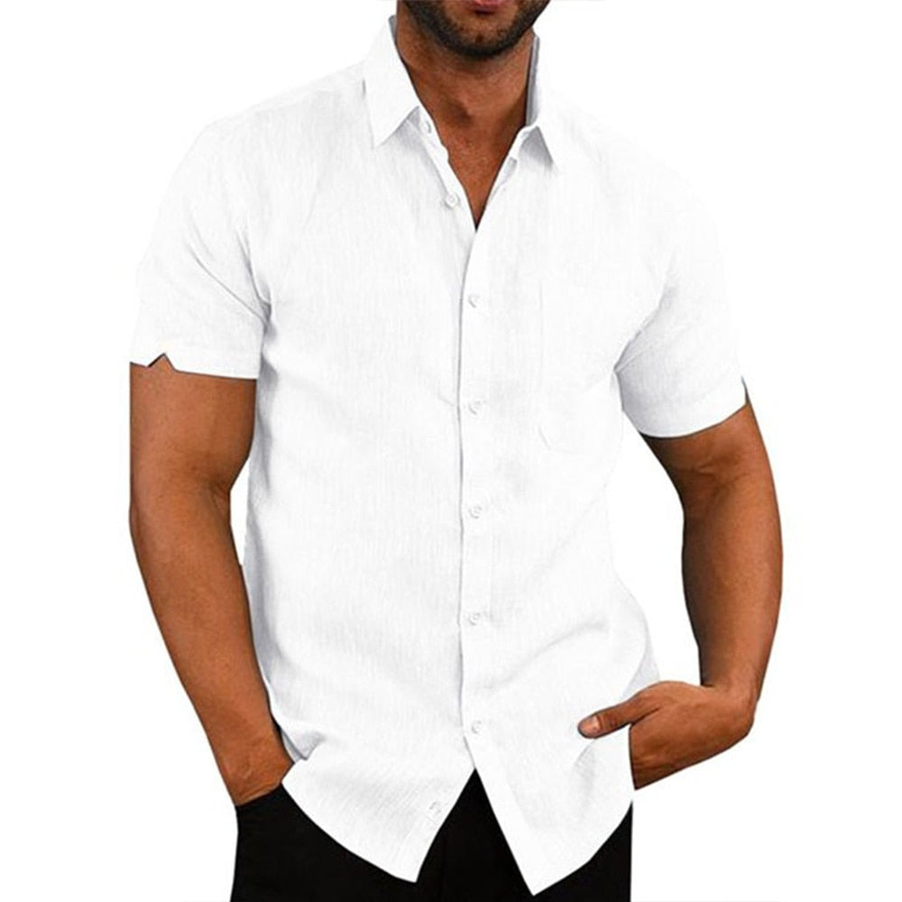 chemise-homme-blanc-linen