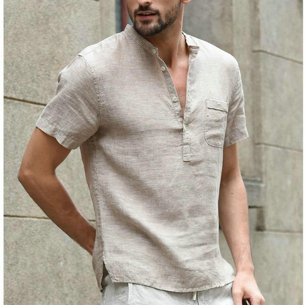 chemise-homme-cafe-coton