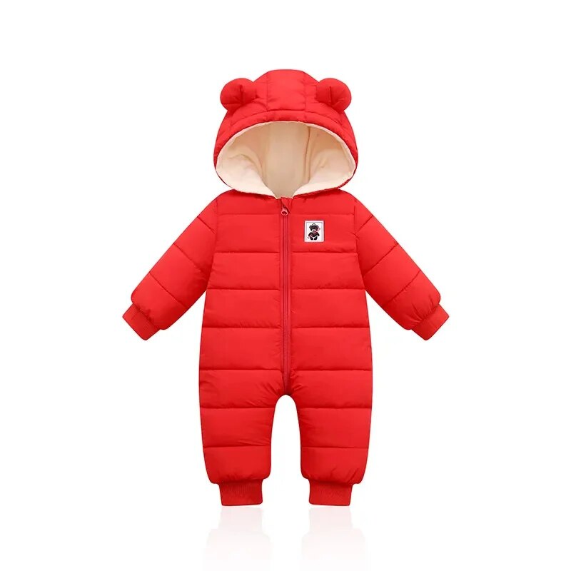 combinaison-chaude-a-capuche-rouge-polyester