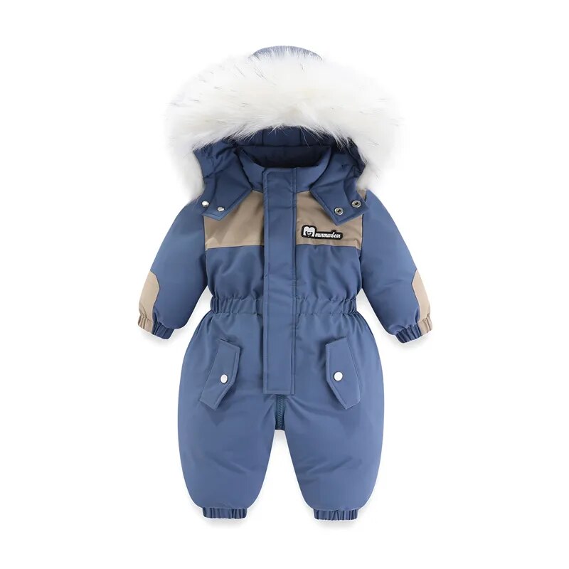 combinaison-dhiver-pour-bebe-avec-capuche-combinaison-de-neige-garcon-fille-blue-polyester-pas-cher