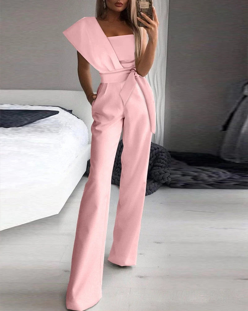 combinaison-pantalon-femme-rose-soldes