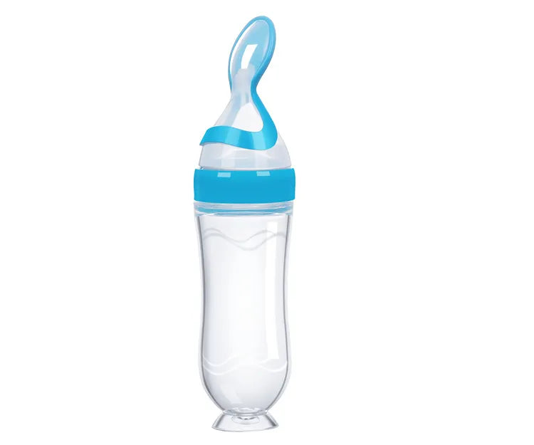 cuillere-biberon-pour-bebe-practique-pas-cher-selicone-blue-facile-a-utiliser