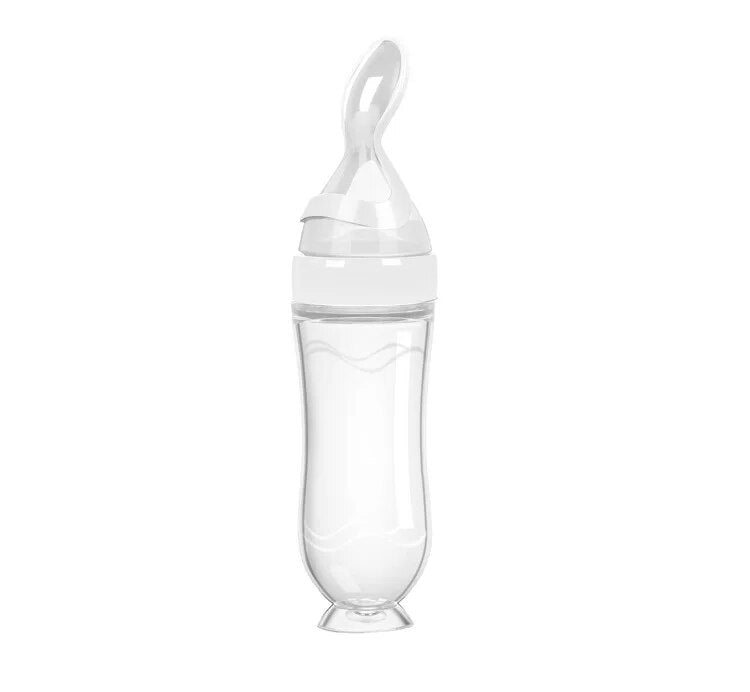 cuillere-biberon-pour-bebe-practique-pas-cher-selicone-jaune-facile-a-utiliser-blanc