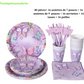 ensemble-de-vaisselle-jetable-papillon-violet