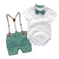 ensemble-deux-pieces-pour-bebe-garcon-style-gentleman-fashion-chemise-a-manches-courtes-a-col-boutonne-avec-noeud-mignon-et-short-a-bretelles-fete-pas-cher-vert-blanc