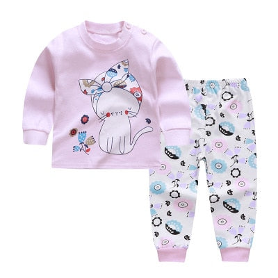 ensembles-de-pyjama-tendance-a-deux-pieces-pour-tout-petites-filles-rose-claire