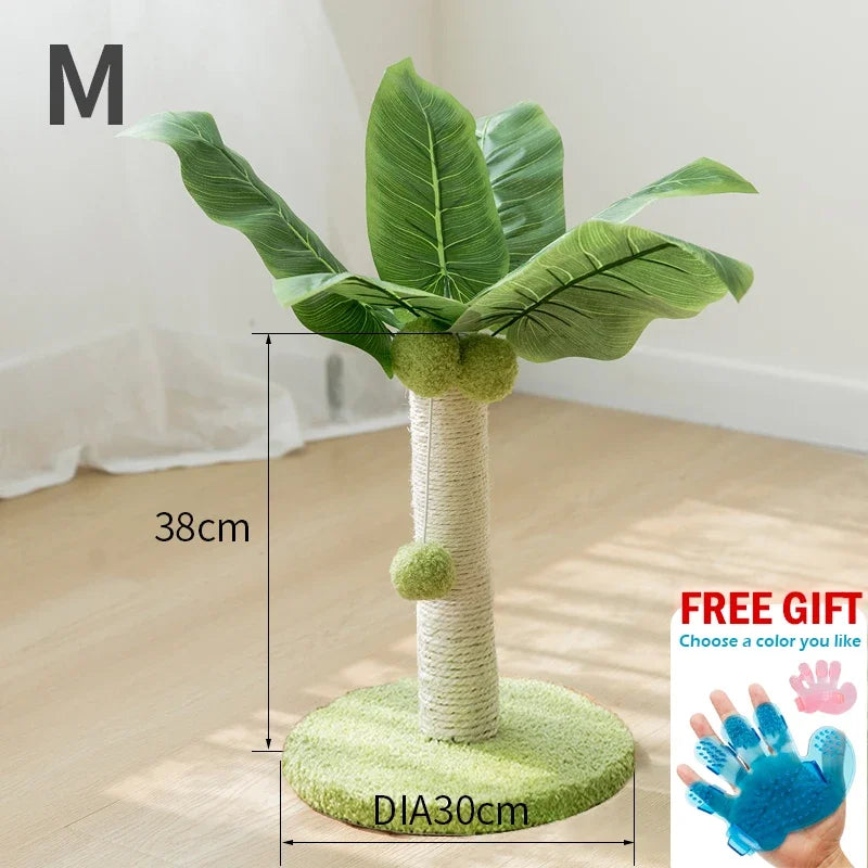 griffoir-chat-vert-palme-30-cm-cadeaux-gratuit