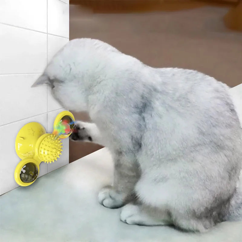 jouet-pour-chat-interactif-jaune