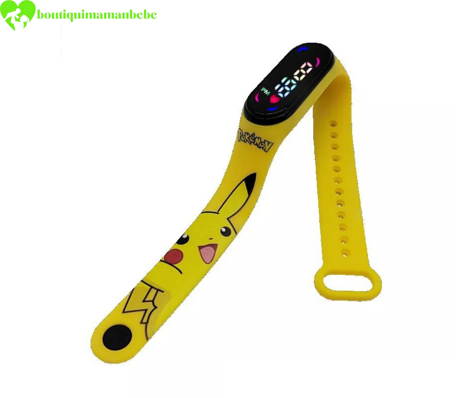 montre-electronique-pokemon-pikachu-jaune-enfant