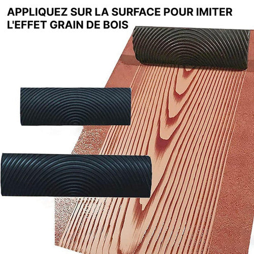 Outil Peinture Effet Bois Naturel (lot de 2)