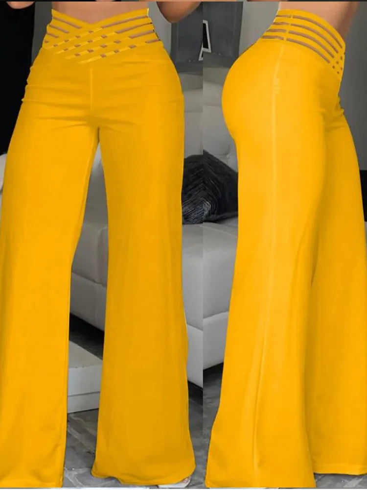 pantalon-elegant-pour-femme-jaune-soldes