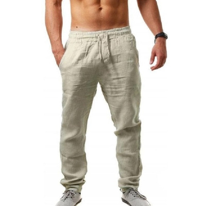 pantalon-homme-beige