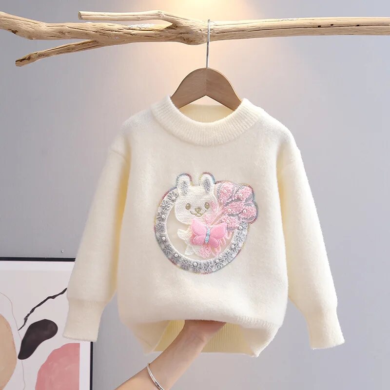 pull-pour-fille-blanc-coton-doux