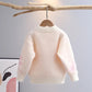 pull-pour-fille-rose-papillon-coton