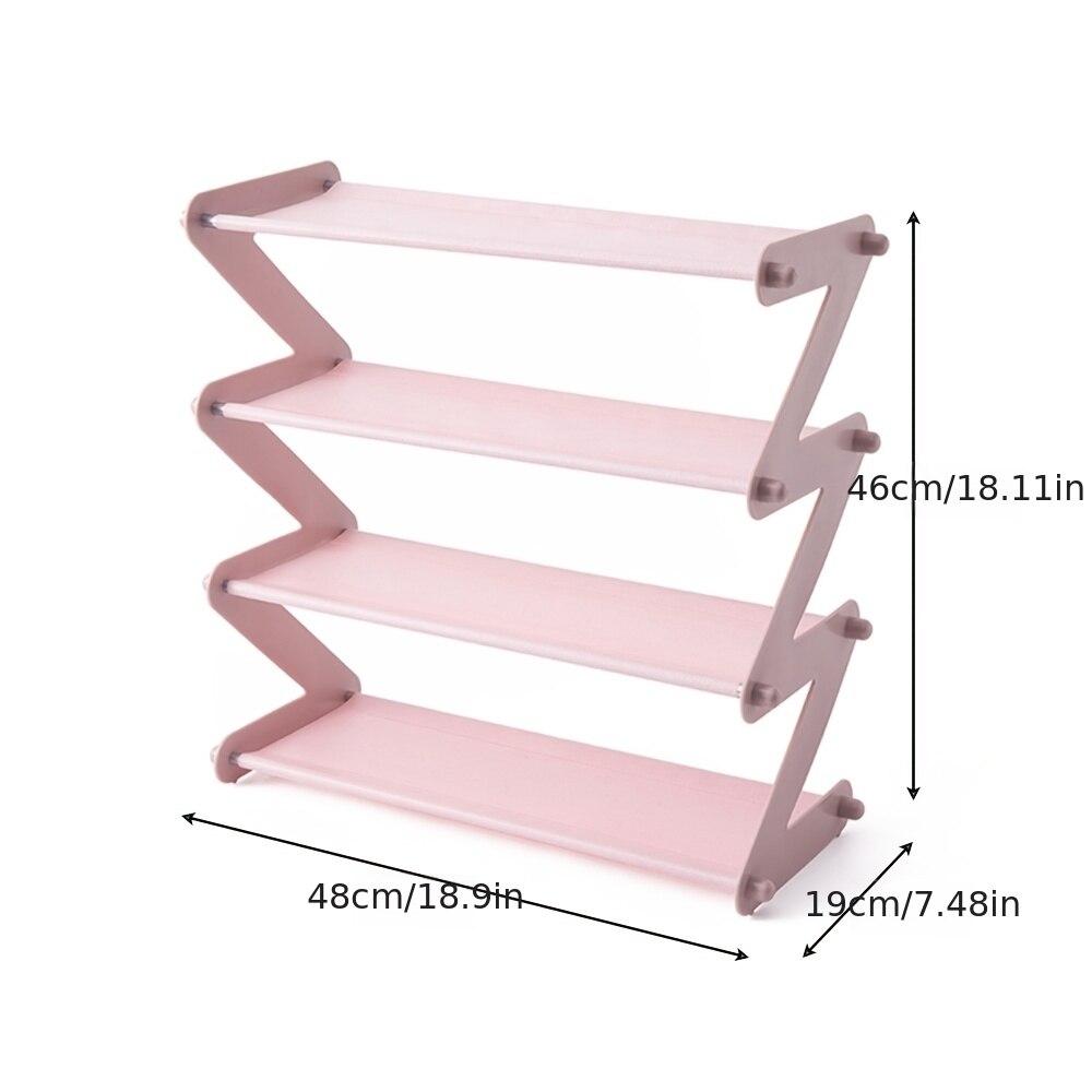 rangement-chessures-rose