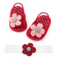 sandales-bebe-fille-rouge