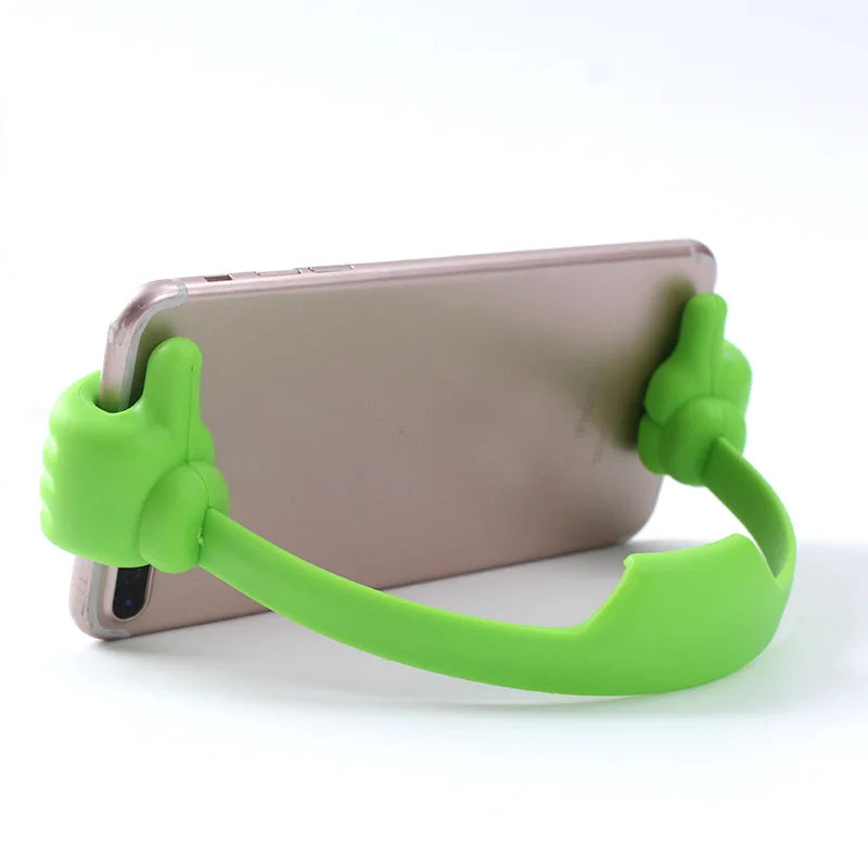 support-reglable-pouce-leve-pour-telephone-et-tablette-vert