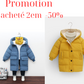 Promotion Doudoune D'hiver Chaude À Capuche Rembourrée (1 acheté-2em-50%)