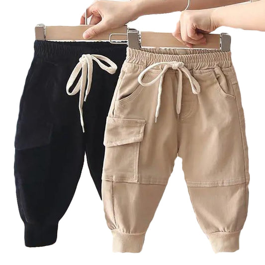 Pantalon cargo en coton pour garçon de 2 à 6 ans