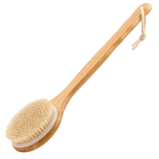 Brosse de bain en bambou