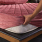 Couvre-matelas épais et matelassé en velours d'oreiller non incluses