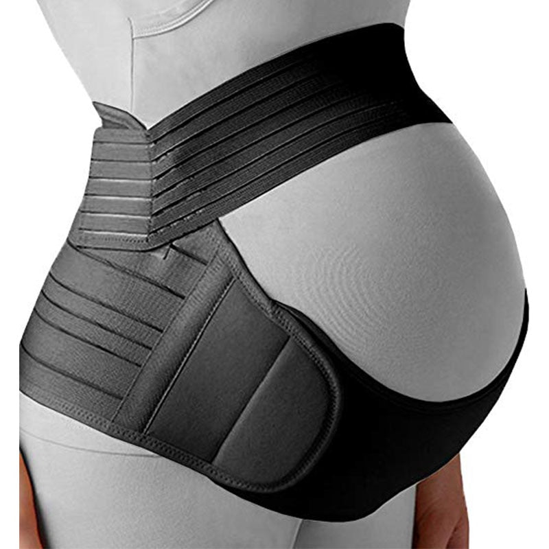 Femme Enceinte Ceinture - Ceinture de Maternité Soutien Lombaire et Abdominal pour Femme Enceinte - Bandeau de Grossesse Elastique et Comfortable - Gaine Abdominale Respirable